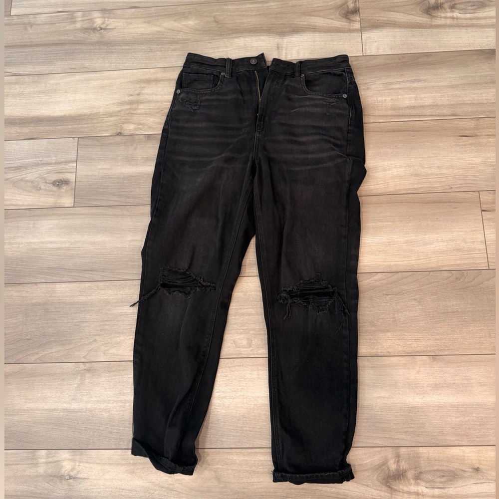 American Eagle Outfitters Black Boyfriend Jeans